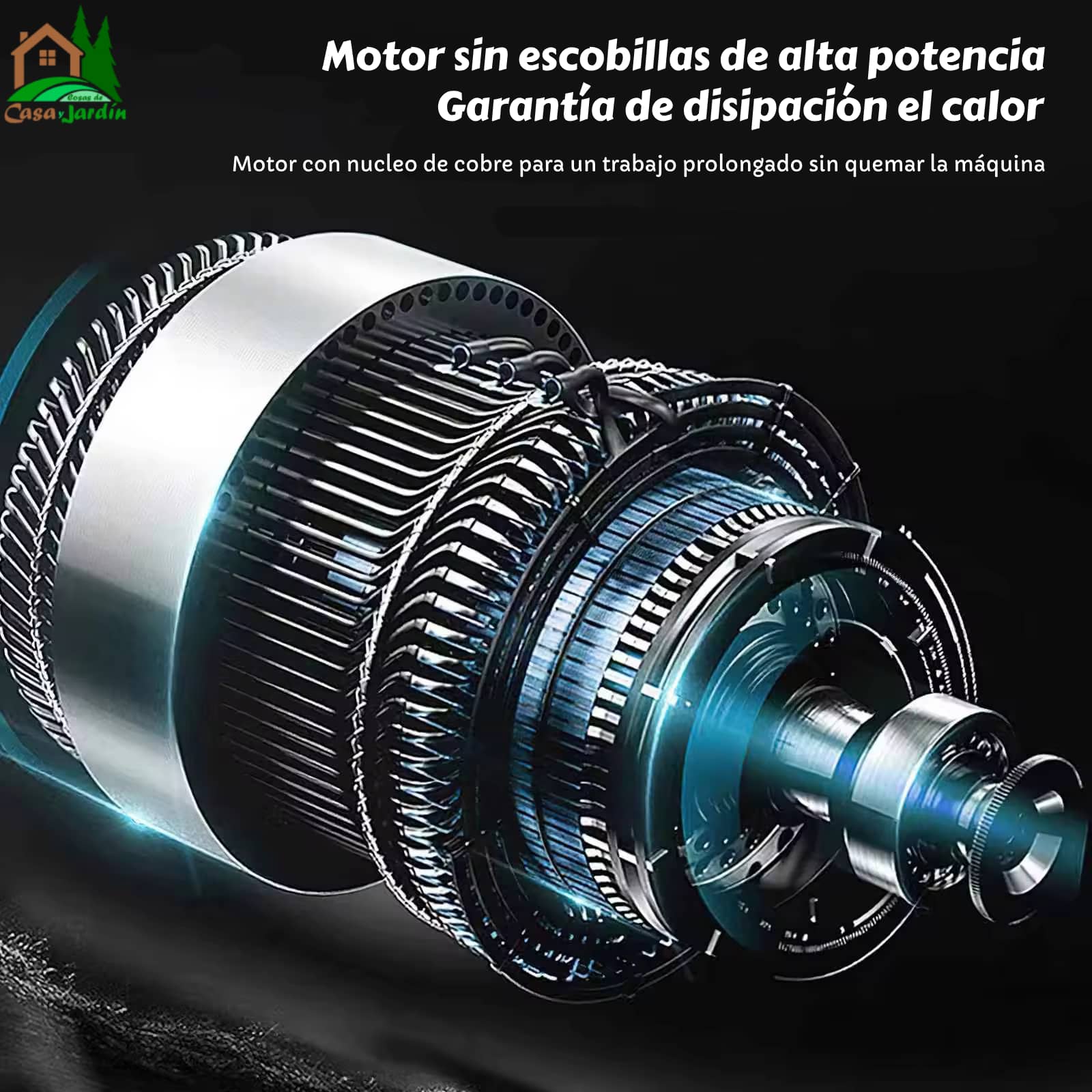 Amoladora a Batería 21V Brushless 125mm 